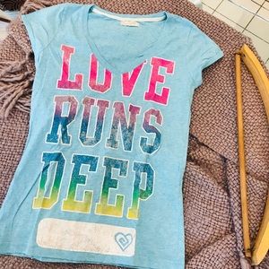 NEW Love Runs Deep T-Shirt